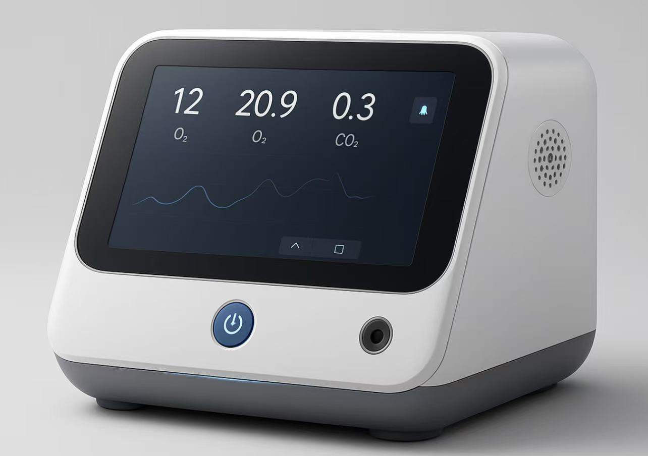 中医智能闻诊仪侧面